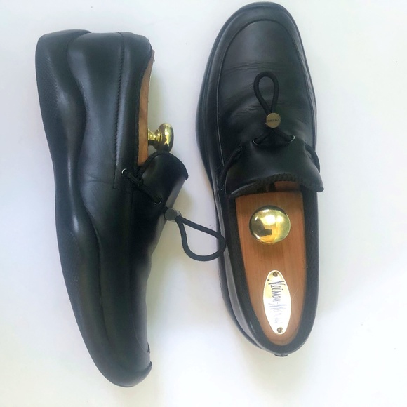 Prada Black Shoes Sz 38 - Picture 1 of 10